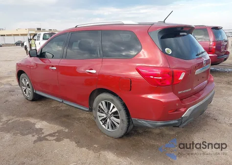 2017 Nissan Pathfinder Sl from USA, damaged, VIN 5N1DR2MN8HC634946